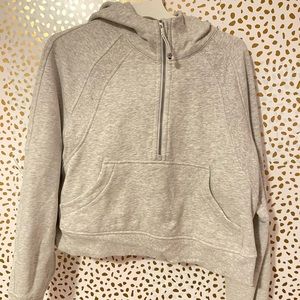 lululemon oversized scuba quarter zip